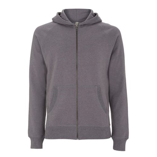 Gerecyclede Zip-Up Hoodie Unisex - Afbeelding 4